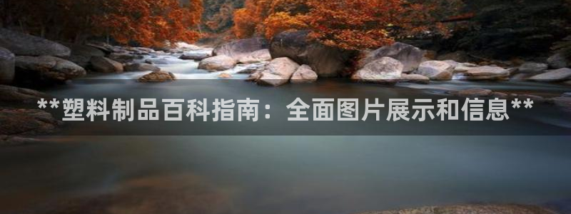 太阳集团游戏：**塑料制品百科指南：全面图片展示和信息**