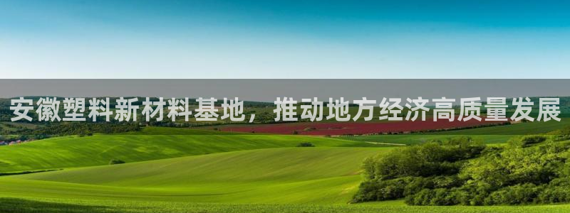 太阳集团城官方app下载：安徽塑料新材料基地，推动地方经济高